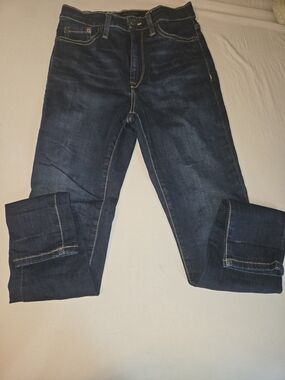 Banana Republic Women's Slim Straight Dark Blue Jeans